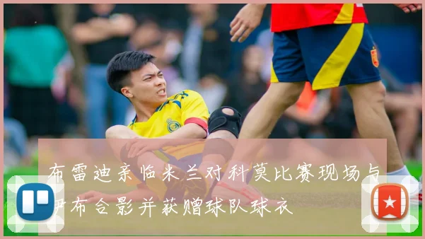 布雷迪亲临米兰对科莫比赛现场与伊布合影并获赠球队球衣