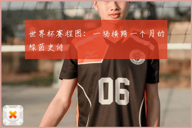 世界杯赛程图:一场横跨一个月的绿茵史诗