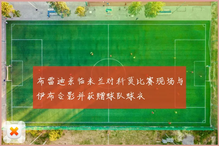 布雷迪亲临米兰对科莫比赛现场与伊布合影并获赠球队球衣