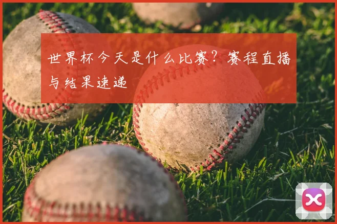 世界杯今天是什么比赛？赛程直播与结果速递